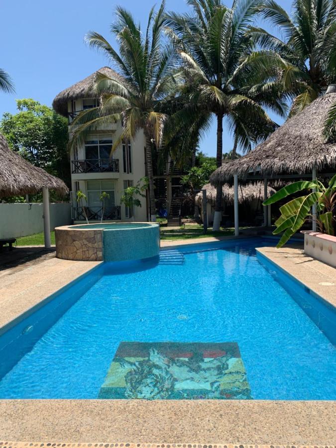 Playa Bruja Zicatela Apartment Puerto Escondido  Bagian luar foto